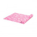 Yoga mat met print roze